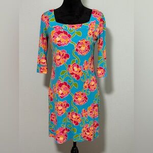 LILLY PULITZER Women’s Newport Dress in Pirates Boutonniére - Medium
